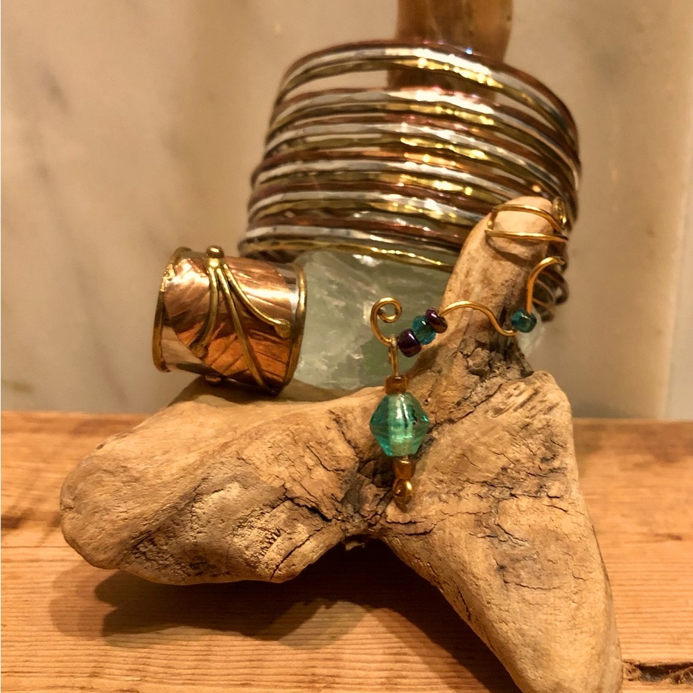 Bracelet/Ring/Ear-cuff Set